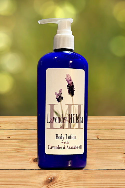 Body Lotion with lavender and avacado oil