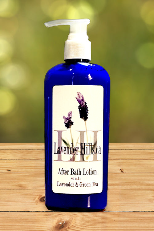 After Bath Body Lotion with Lavender oil & Green Tea extract